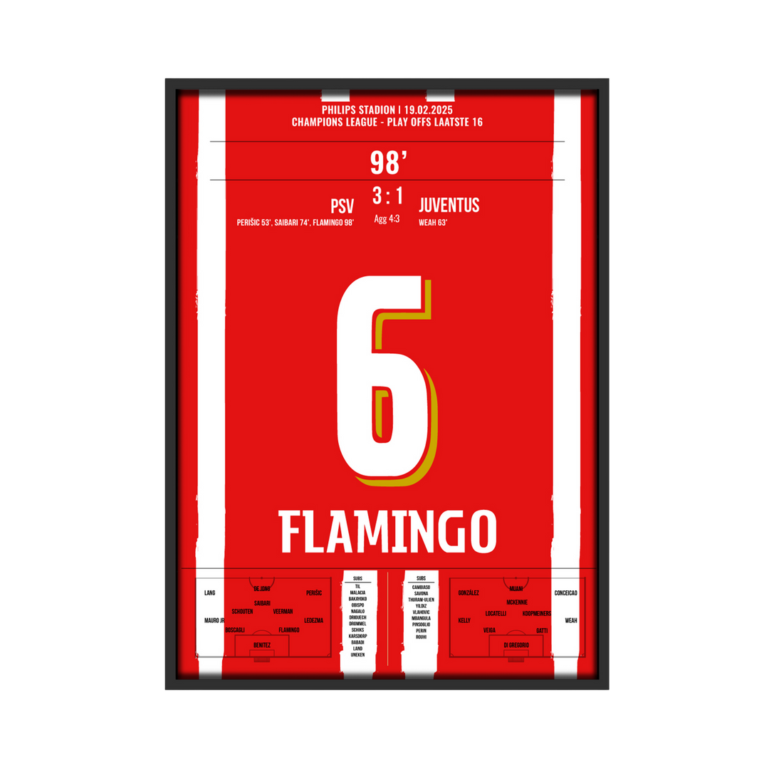 PSV-Juventus 3:1 Flamingo