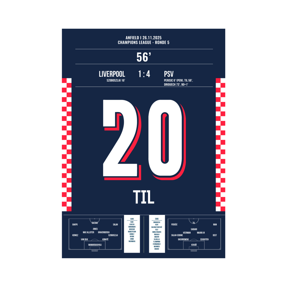 Liverpool - PSV 1:4 Guus Til