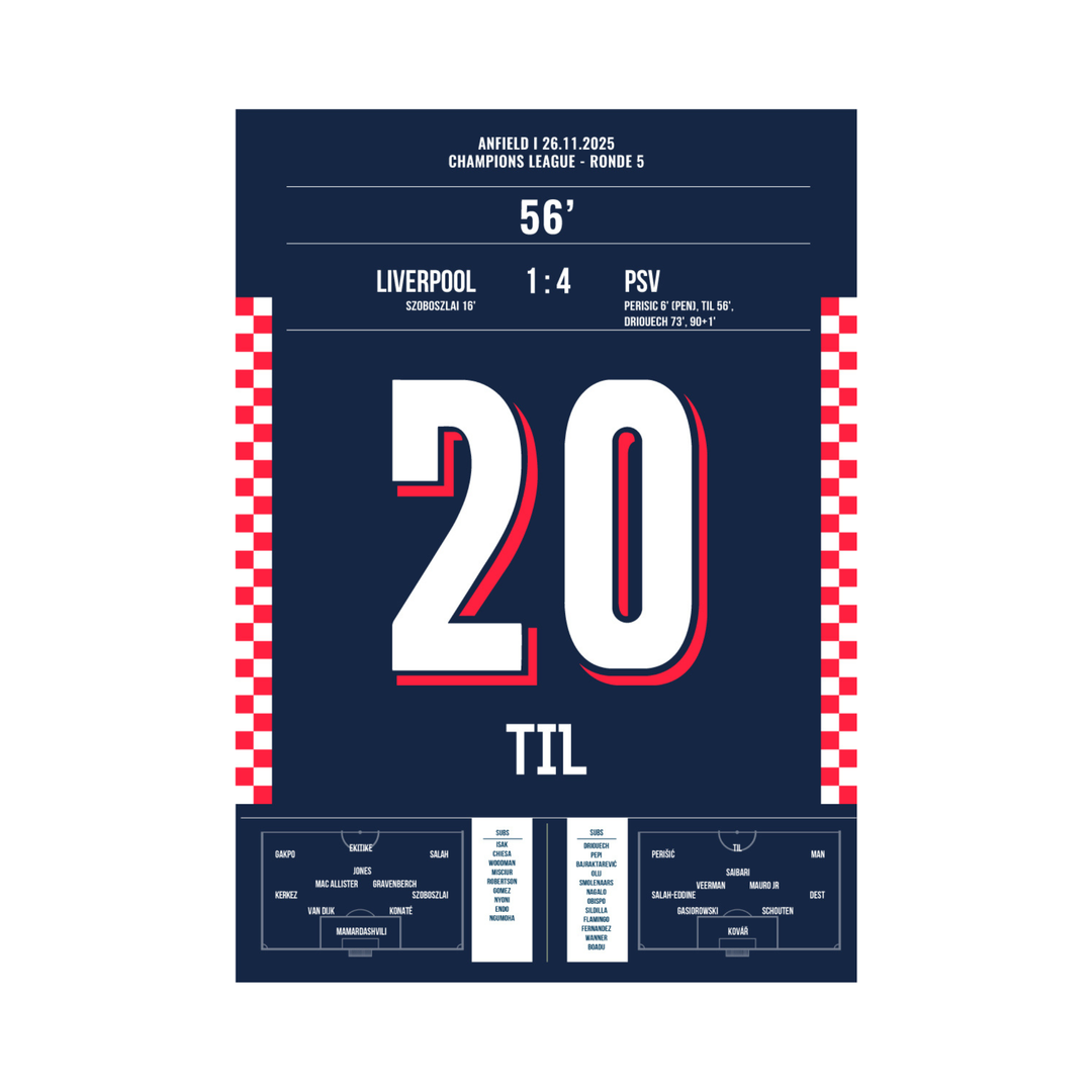 Liverpool - PSV 1:4 Guus Til