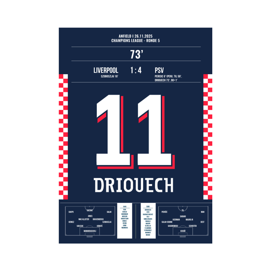 Liverpool - PSV 1:4 Driouech