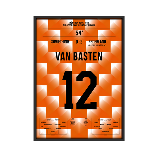 sovjet Unie - Nederland 0:2 Van Basten EK finale 88